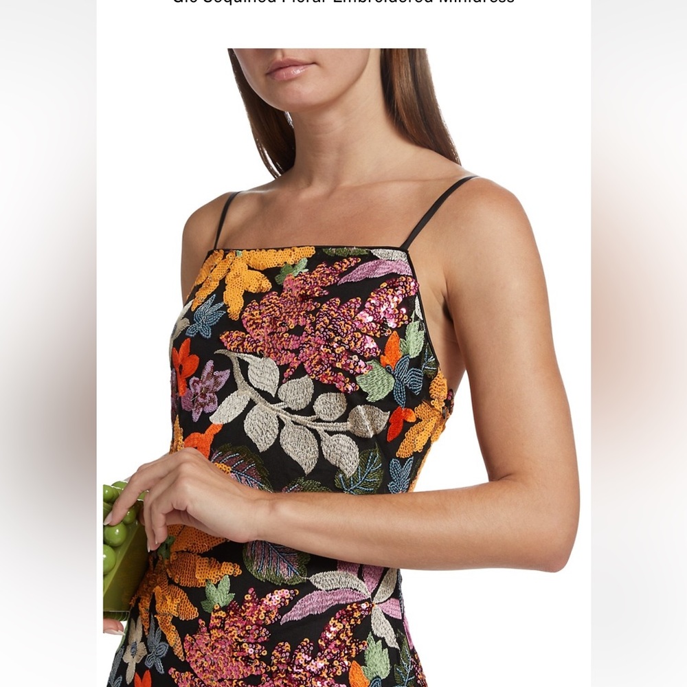 Ramy Brook Gio Sequined Floral-Embroidered Minidress
Color: GARDEN MULTI - Picture 4 of 7